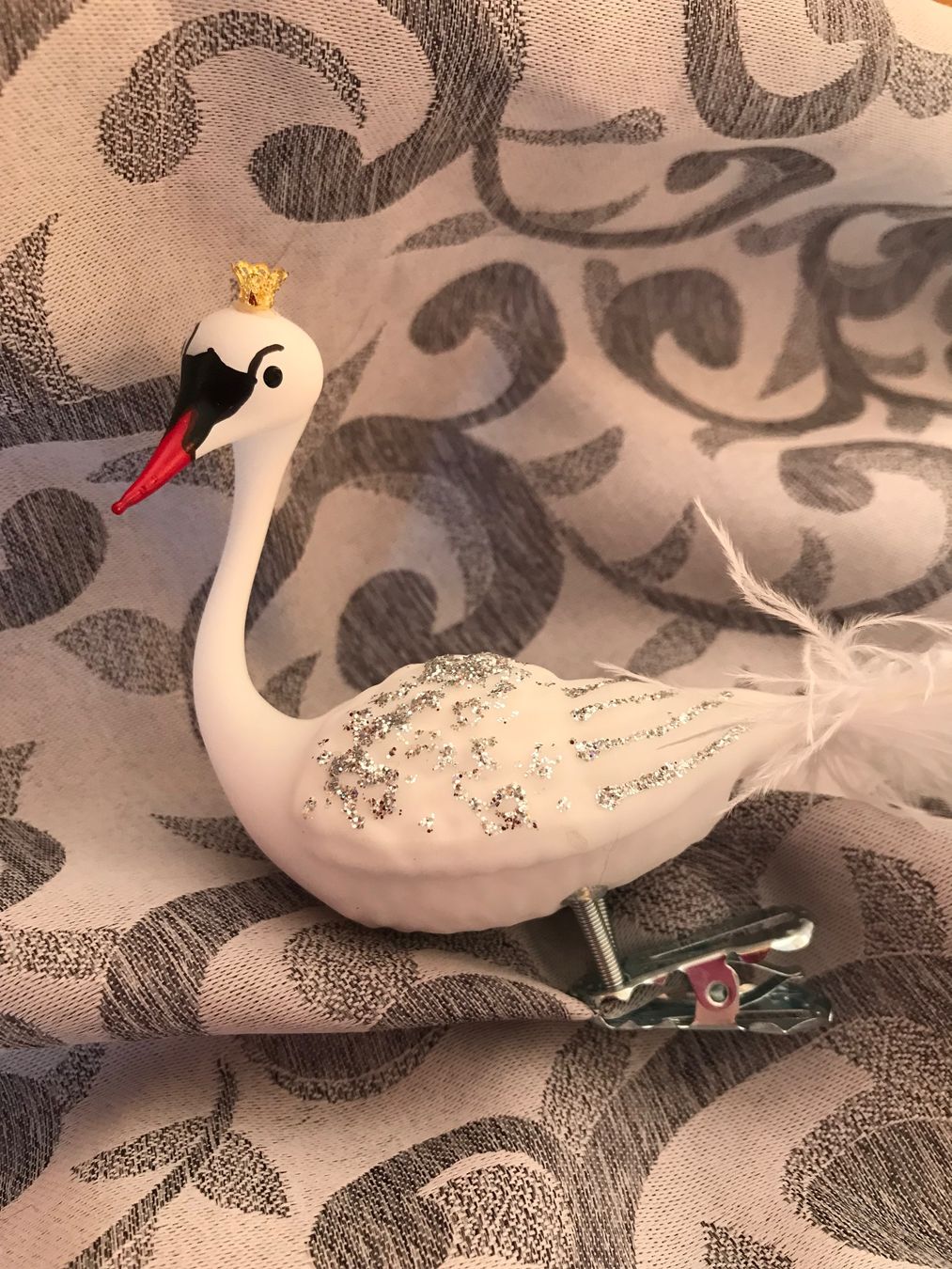 Tutte le decorazioni: Schwan Christbaumschmuck Vogel – Nuovo e nell'imballaggio originale da Alpnach Dorf venduto da marvo 2