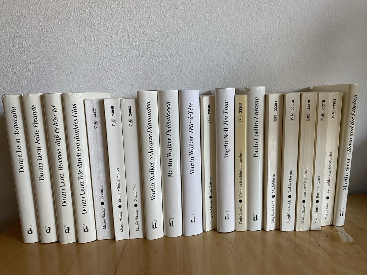 Bücher: 20 Diogenes Romane  – Gebraucht aus Schwarzenburg von Michellu 3