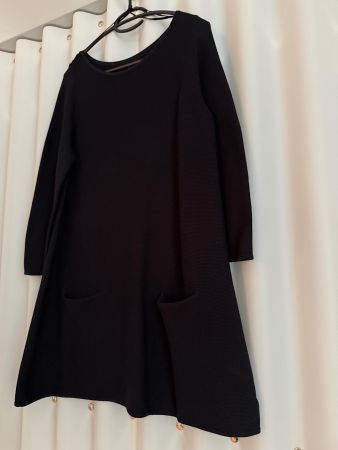 COS Longpullover, dunkelblau, 100% Baumwolle, guter Zustand