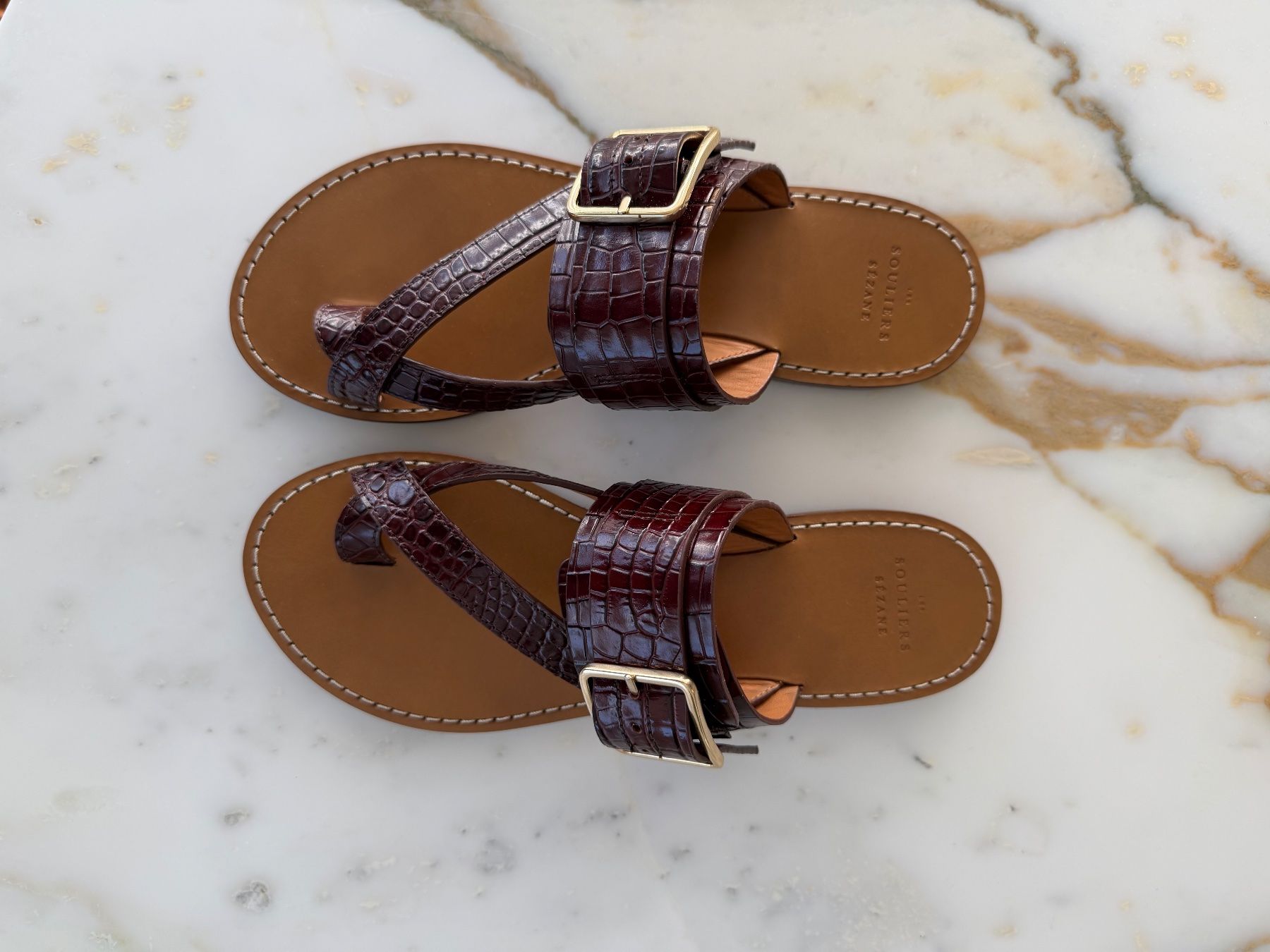Sezane Scarpe da donna: Sandalen "Freya" von Sezane Grösse 38 – Nuovo (secondo la descrizione) da Oberwil-Lieli venduto da Claudine_1988 1