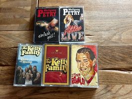 MC Kassette Petry, Remmler, Kelly Family 5 MC selten