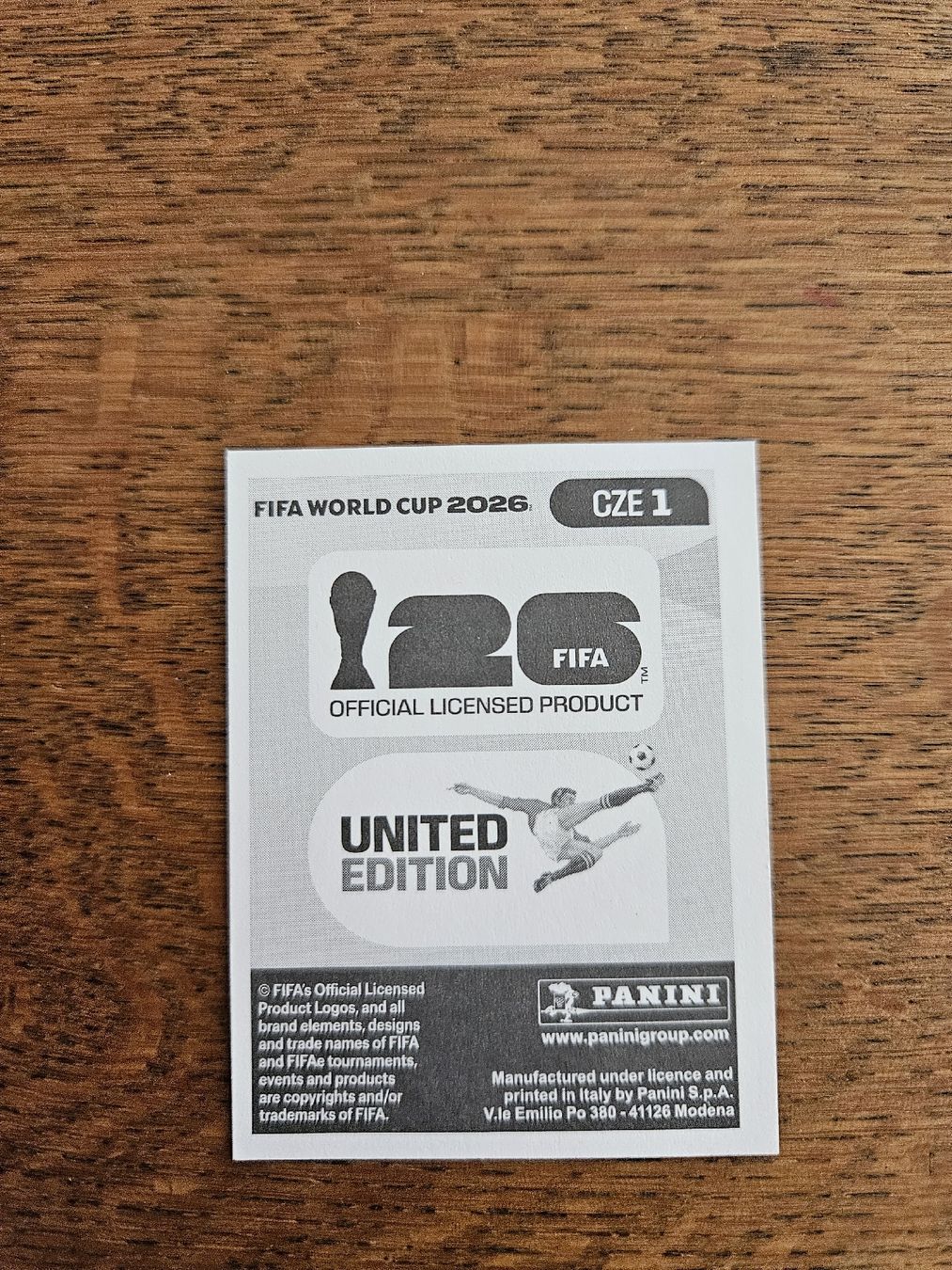Panini Carte collezionabili: Panini Sticker WM 2026 - CZE 1 – Nuovo (secondo la descrizione) da Reinach BL venduto da BaselStar 1