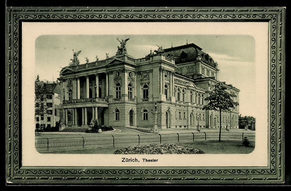 Ansichtskarten: AK Zürich, Theater – Gebraucht aus Berlin von bartko-reher