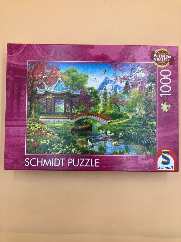 Puzzle: SCHMIDT | Puzzle | Zen-Garten | 1000 Teile – Usato da Wittenbach venduto da Restwert_St-Gallen 4