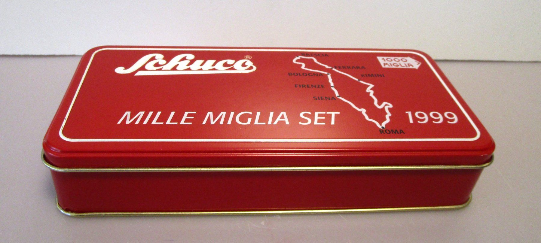 Schuco Modellini d'auto: SCHUCO PICCOLO MILLE MIGLIA SET 1999 – Nuovo e nell'imballaggio originale da Chêne-Bourg venduto da breno56