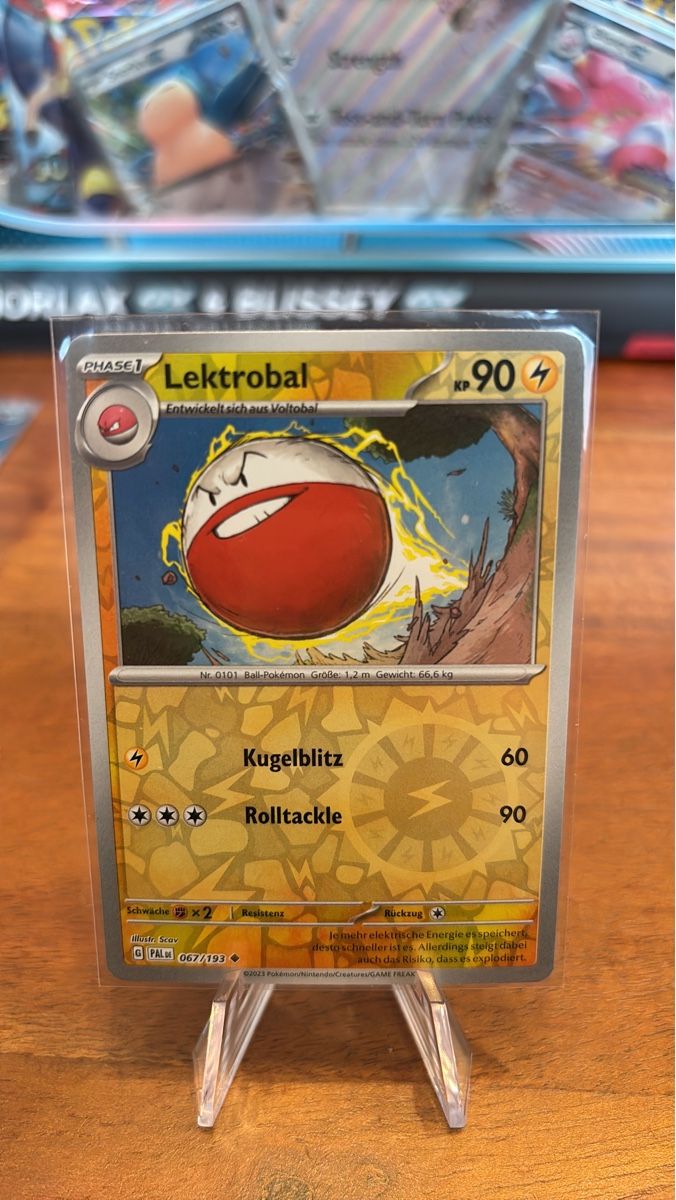 Pokémon Carte collezionabili: Pokemon Karte: Lektrobal – Usato da Rickenbach b. Wil venduto da PokemonSwissSpotify