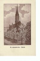 Zürich,  St. Jakobs Kirche, hsg. Kuno Christen H 4