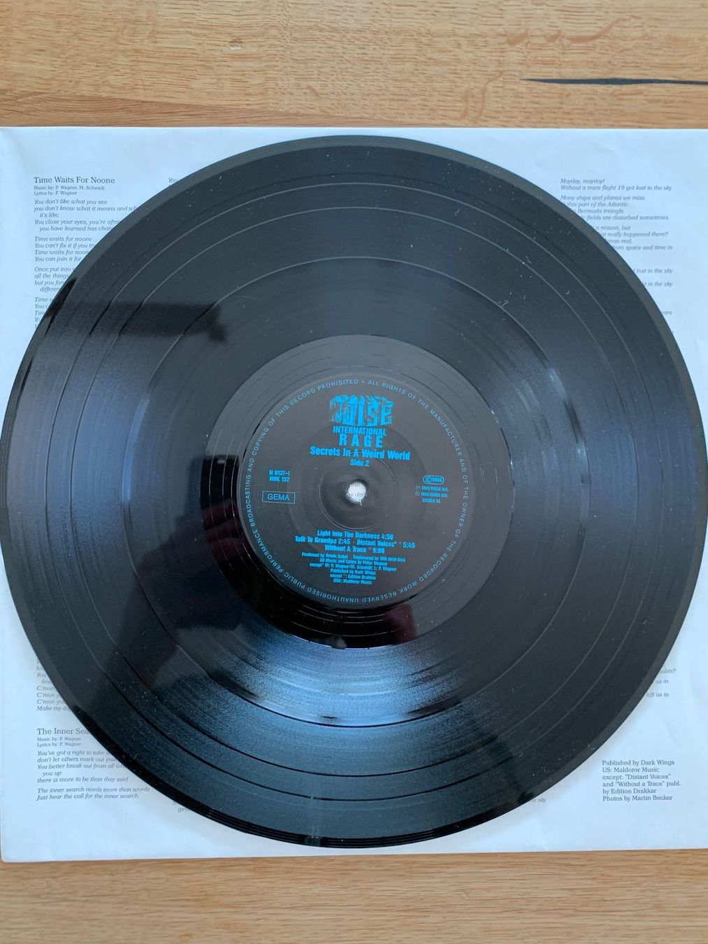 Dischi in vinile: Rage - Secrets in a Weird World – Usato da Balzers venduto da Amontelm 2