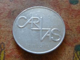 Jeton  "  CARITAS / EINER TRAGE DES ANDERN LAST 1965  "  (N)