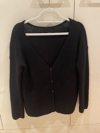 Schwarzer Cardigan von Sézane