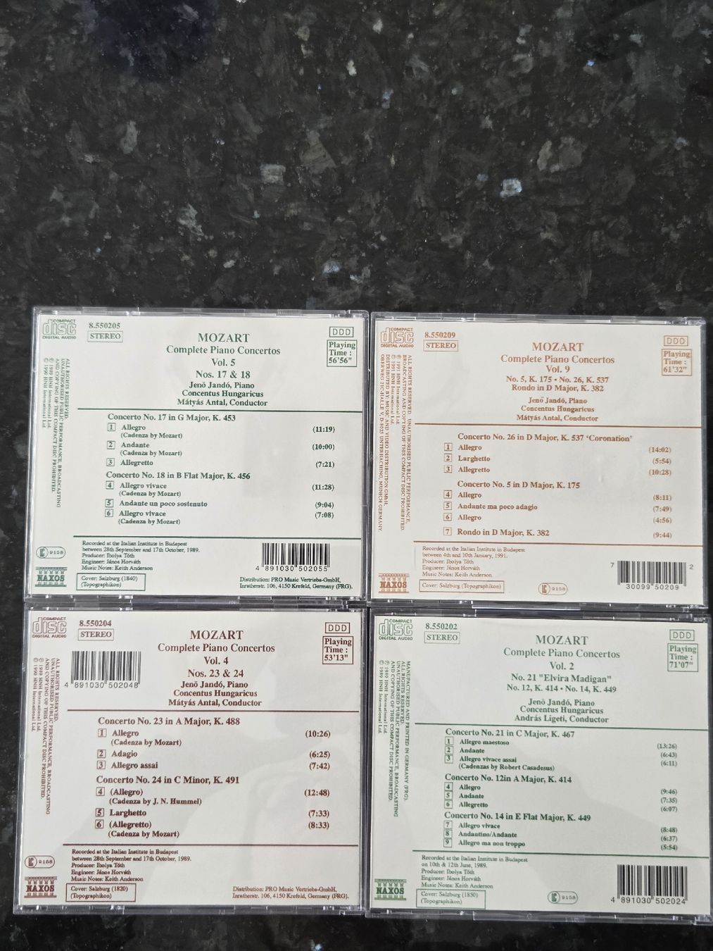 CD: Wolfgang Amadeus Mozart  – Usato da Müntschemier venduto da Fee_00 1