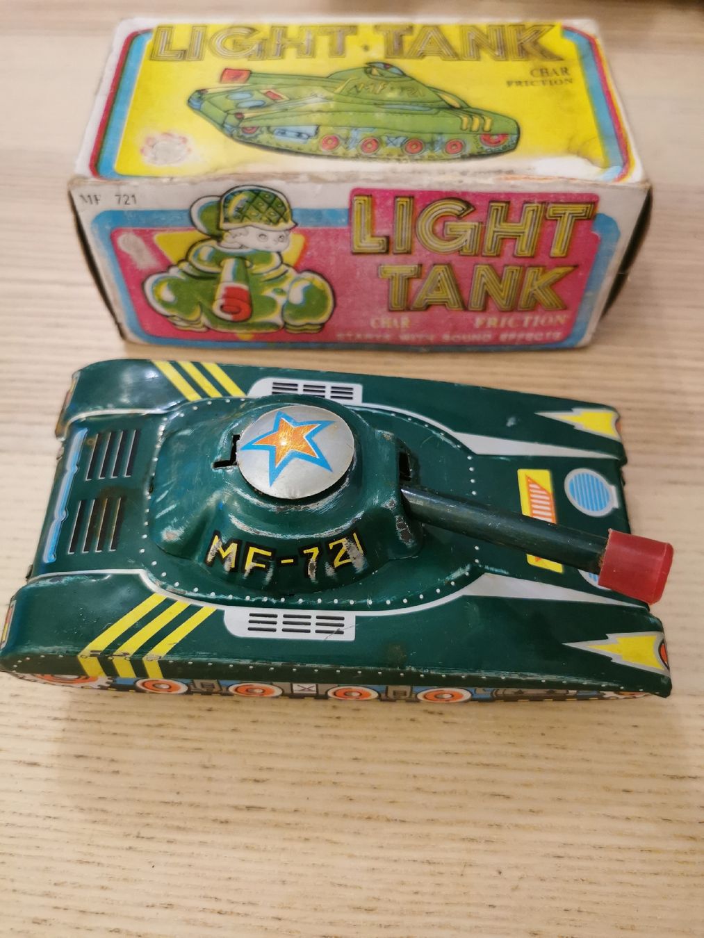 Kit di modellismo & Modellini statici: Light tank char friction mf 721 – Usato da Martigny venduto da pivert03