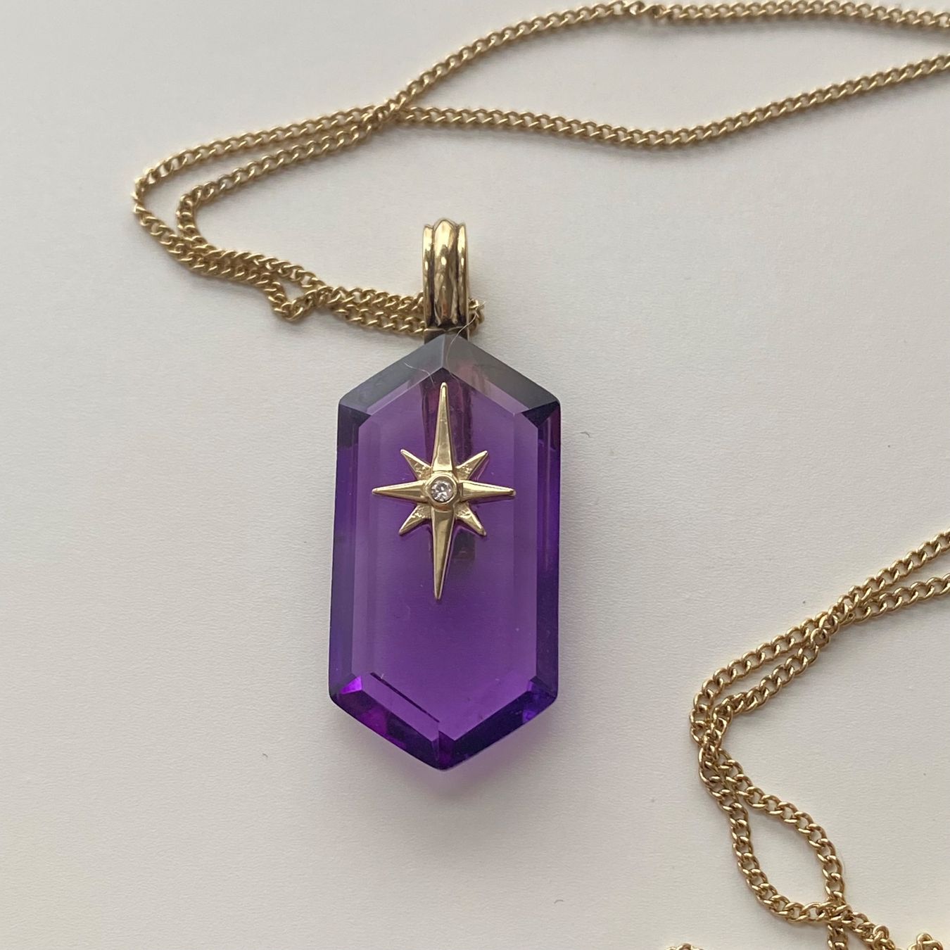 Fossil Catenine: Fossil Amethyst Halskette – Nuovo (secondo la descrizione) da Givisiez venduto da dor_xb9k 4
