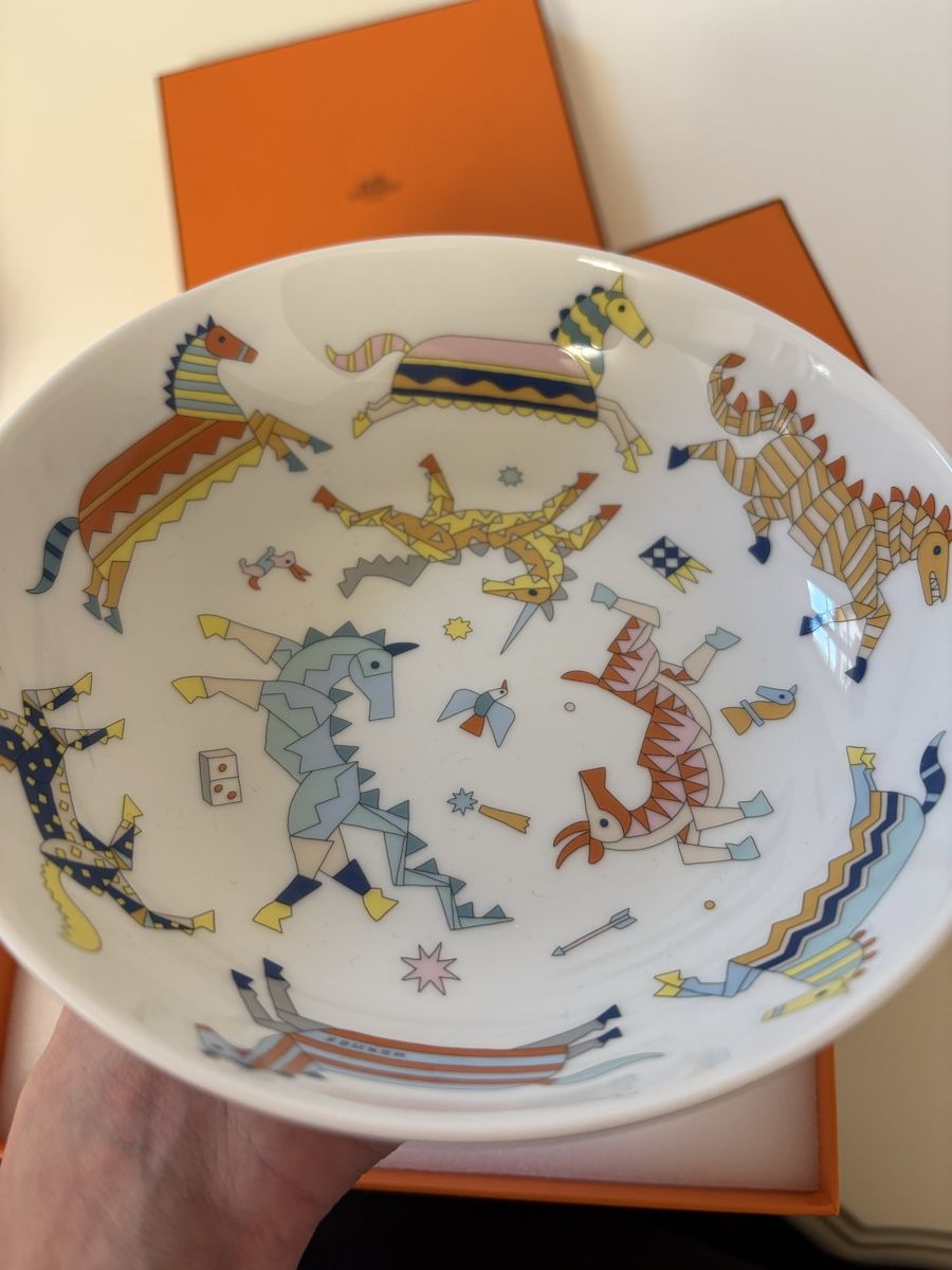 Hermès Piatti di portata: Hermes epopee dish neu – Nuovo e nell'imballaggio originale da Kilchberg ZH venduto da cruella 2
