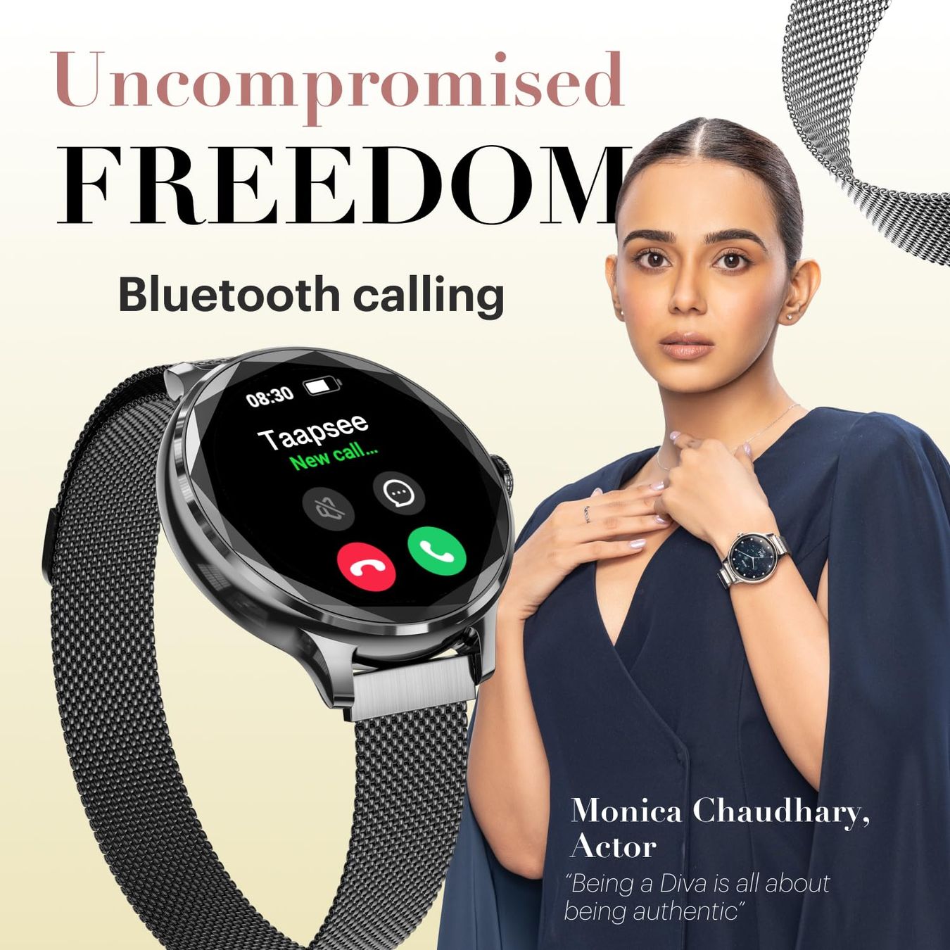 Smartwatch: NoiseFit Diva Smartwatch Pearl White – Nuovo e nell'imballaggio originale da Dietlikon venduto da Salesmax 9