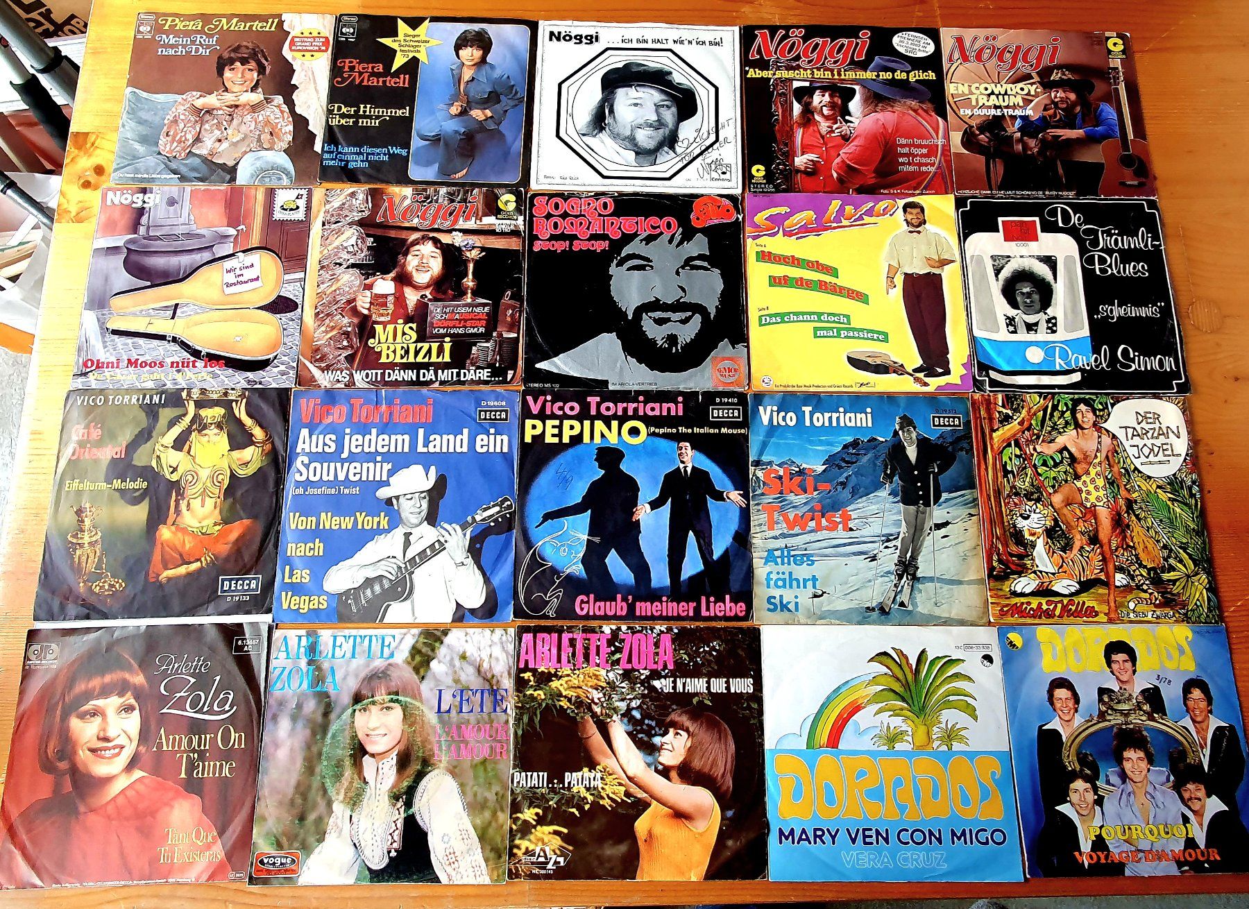 Dischi in vinile: SUPER: 108 x SCHWEIZER HIT SINGLES , tolle Titel dabei! – Usato da Kreuzlingen venduto da Cdschlumpf 5