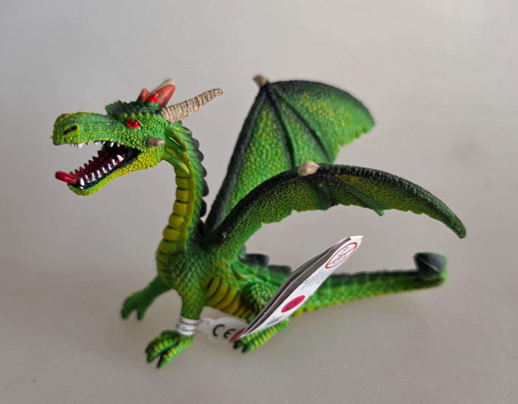 Bullyland Giocattoli: Grüner Drache Spielfigur neu – Nuovo e nell'imballaggio originale da Oberuzwil venduto da aseinkaufswelt