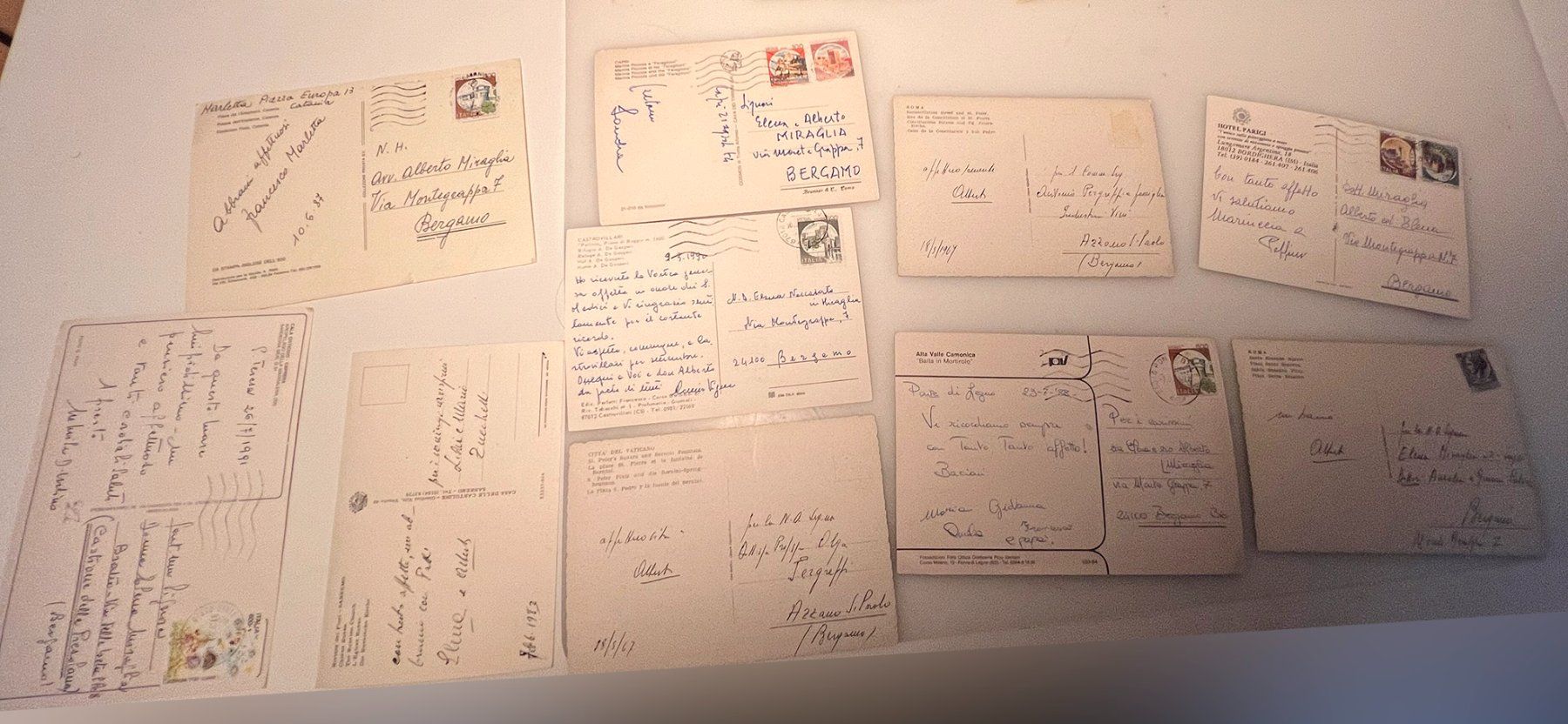 Ansichtskarten: Lot postkarte Italia – Gebraucht aus Riva san vitale von abd_p86k 1