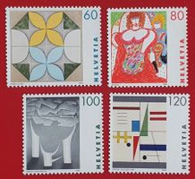 WERKE SCHWEIZER FRAUEN SATZ 848 -851 KUNST 1993** POSTFRISCH
