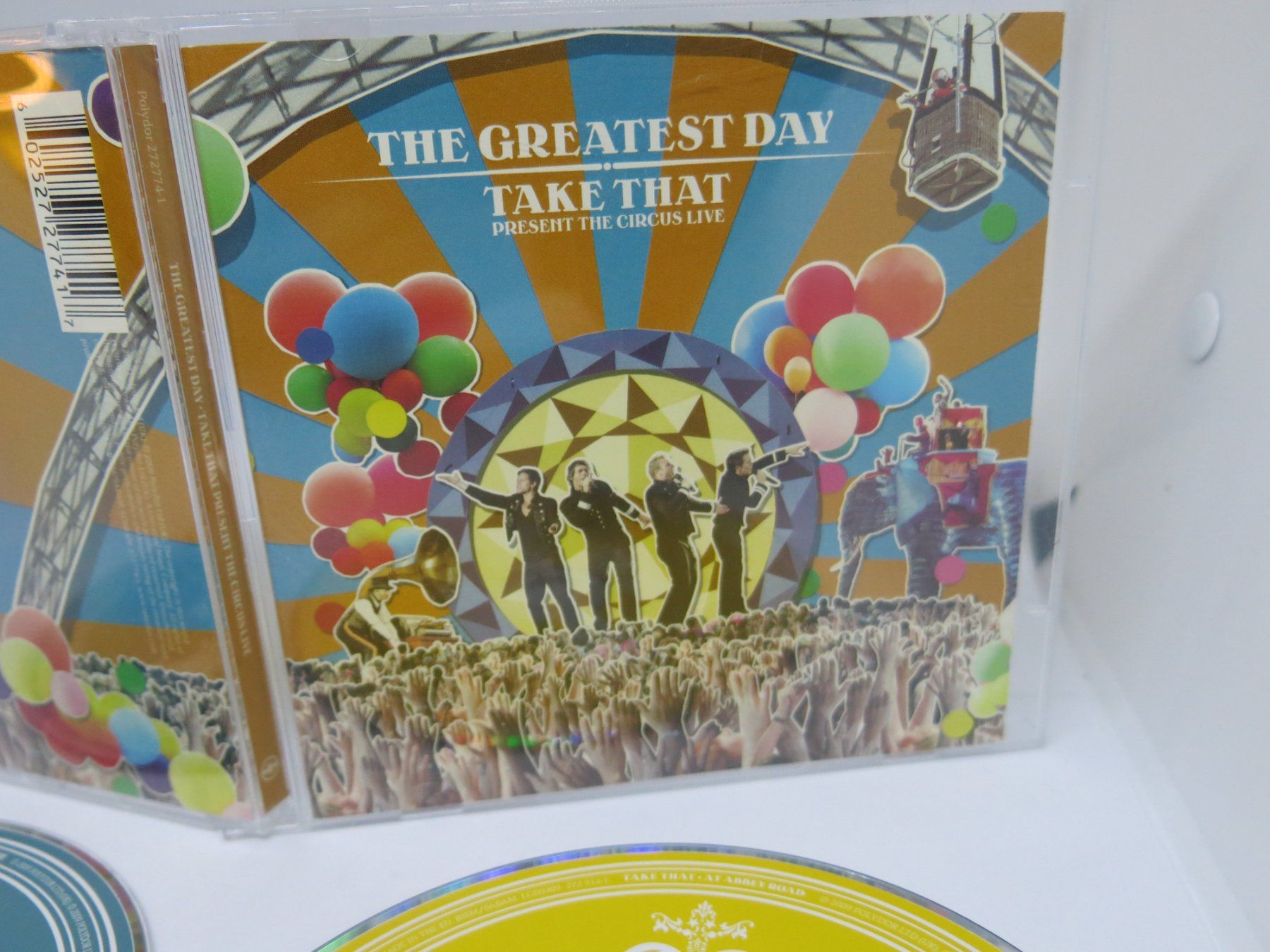 CD: 2 CD The Greatest Day - Take That Present The Circus Live – Usato da Ernetschwil venduto da luisvonerni 1