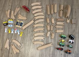 Holzeisenbahn Set