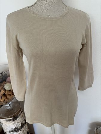 Pullover Seide Gr. M