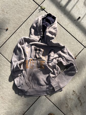 Kapuzenpullover La Redoute grau Grösse 162 guter Zustand