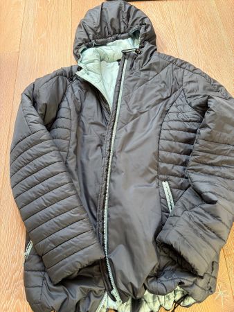 Tragejacke dunkelblau mint