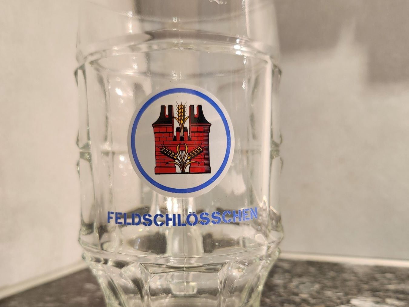 Feldschlösschen Bicchieri: Chope Feldschlösschen Bier – Usato da Sierre venduto da Lys1954