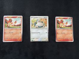 2x Charmander, 1x Snorlax Promo