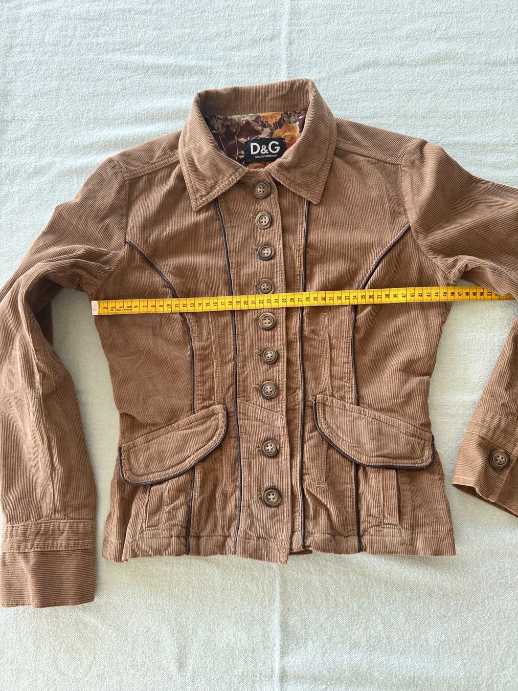 Dolce & Gabbana Jacken: D&G Dolce & Gabbana Kordjacke – Gebraucht aus Meilen von tplm 2