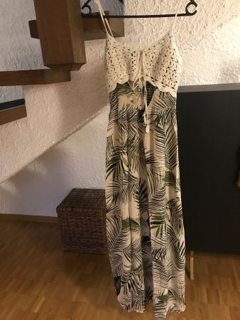 Süsses Sommerkleid mit Häckeldetail Gr S