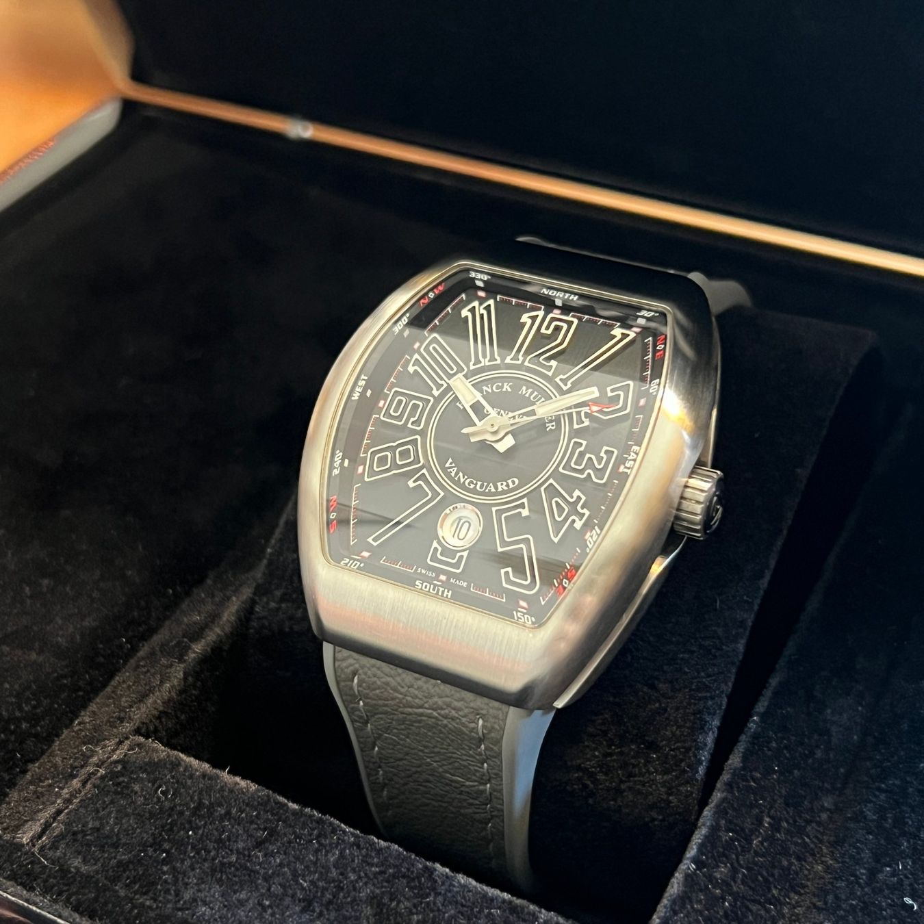 Franck Muller Montres: Franck Muller Vanguard Automatic Date Full Set V41SCDT – D'occasion à Carouge GE par Watchaser 2