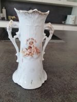 Sehr schöne, antike Vase mit Engelmotive, Vintage Look