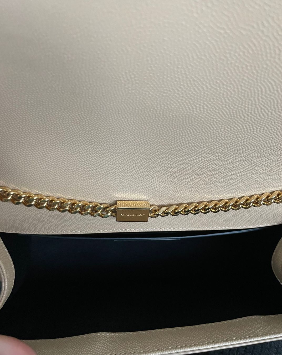 Saint Laurent Borse da donna: Saint Laurent Kate Tasche medium in beige – Nuovo (secondo la descrizione) da Rothrist venduto da schnaeppchen 3