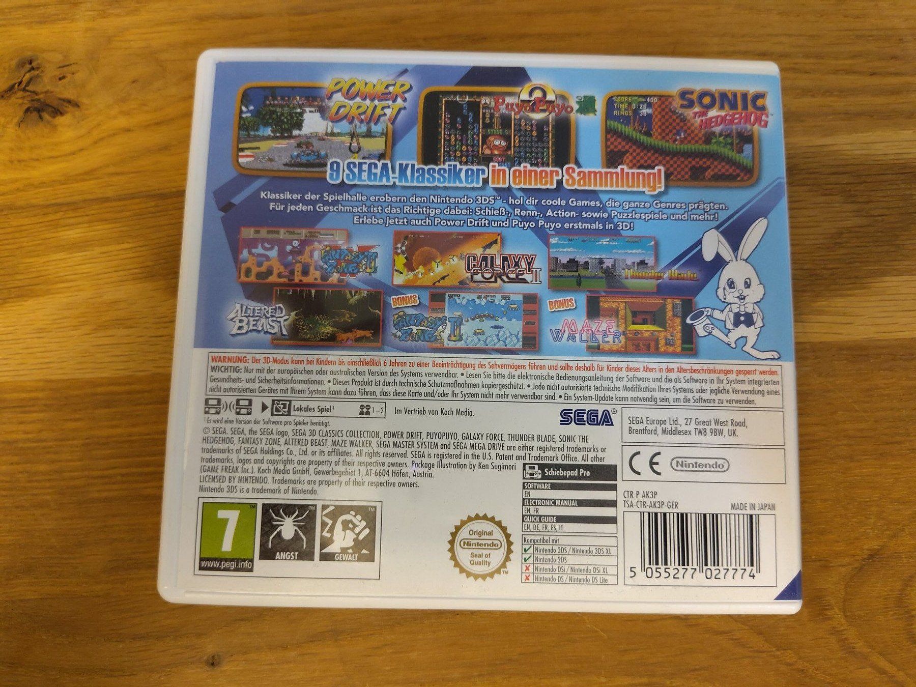 Nintendo Spiele: Sega 3D Classics Collection - Nintendo 3DS – Gebraucht aus Kloten von SuperRetroPixels 1