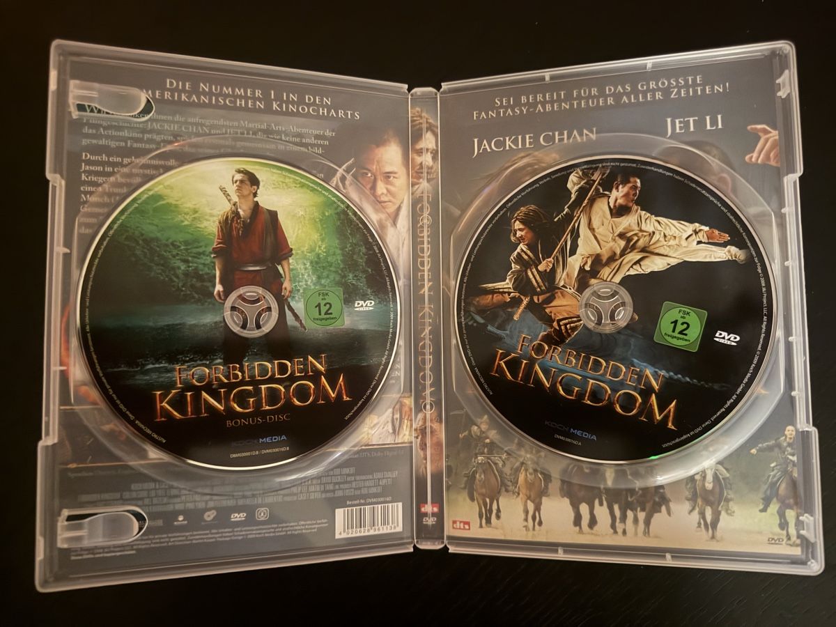 Tutti i DVDs: Forbidden Kingdom 2-Disc Collector's Edition DVD – Usato da Lausen venduto da EisAmStiel94 2