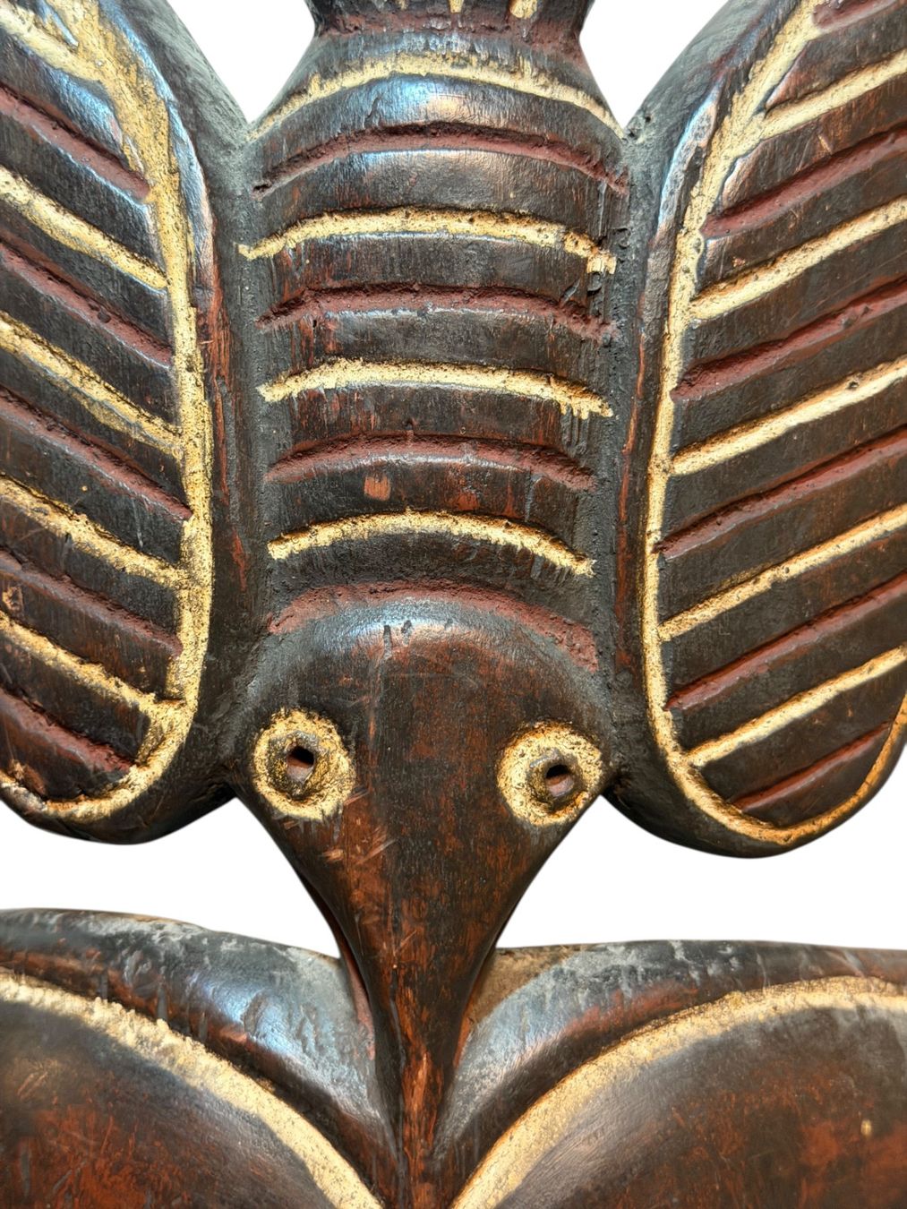 Internationale Kunst: Grand masque africain Yoruba authentique, Nigeria – Gebraucht aus Morges von vintix 4