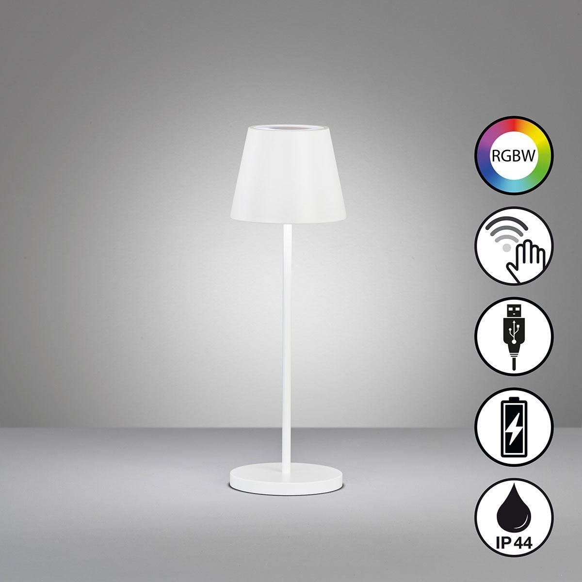 Lampade: LED Aussen Tischleuchte, 34 cm Höhe – Nuovo (secondo la descrizione) da Kreuzlingen venduto da Smart-Light
