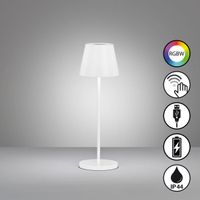 LED Aussen Tischleuchte, 34 cm Höhe