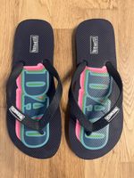VILEBREQUIN Badeschlappen dunkelblau Grösse 41/42 neu