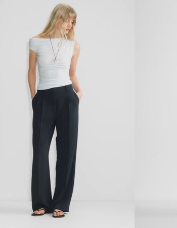 Aritzia The Effortless Pant™ - black   Regular, size 0