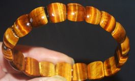 Armband Y-906 – Tigerauge – 19cm elastisch