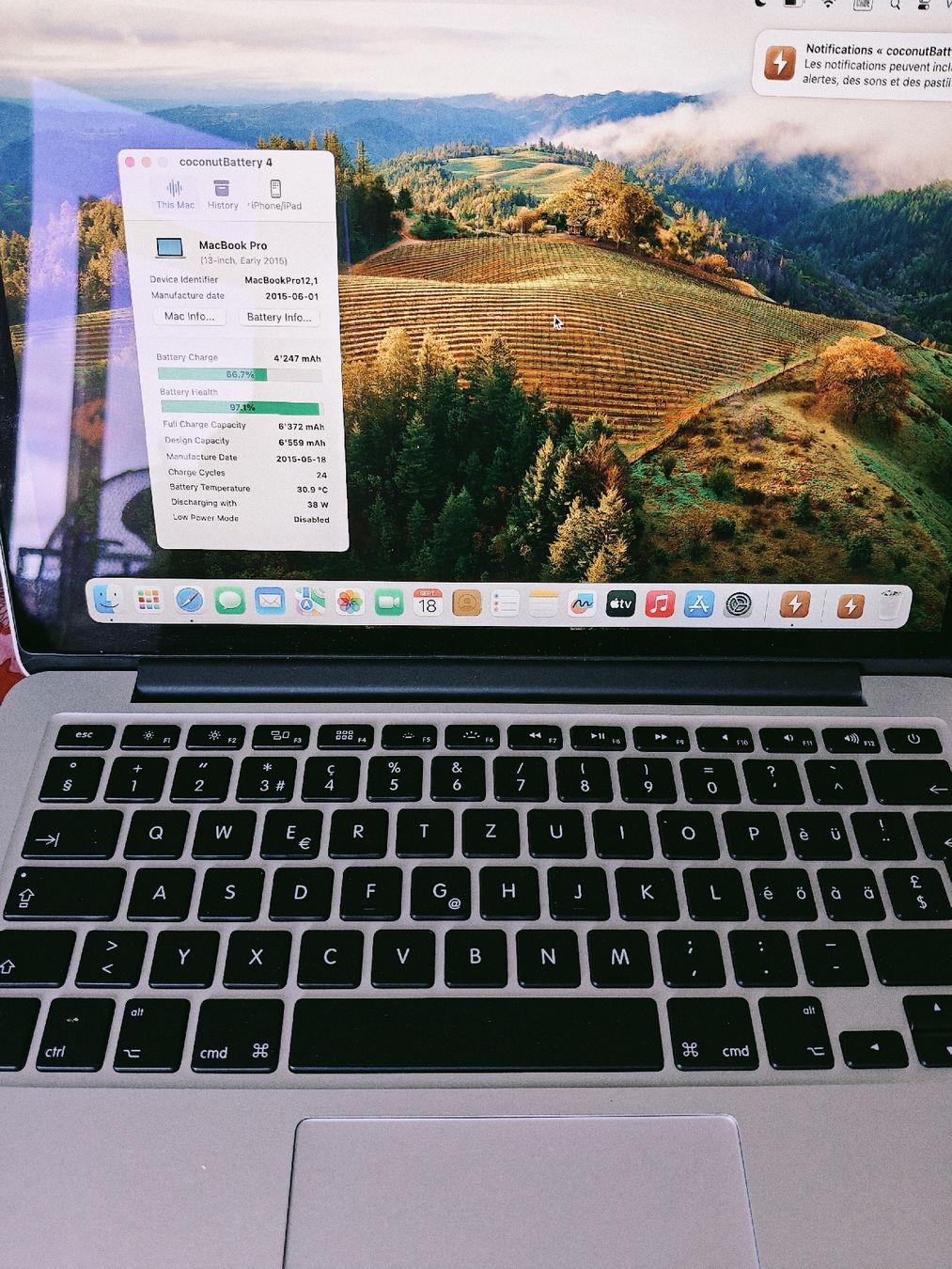 Apple Notebook: Macbook Pro 13 2015 batterie 97% – Usato da La Chaux-de-Fonds venduto da Honit 3