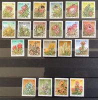 1977 Südafrika Blumen  -  Satz **Mi.512 - 532