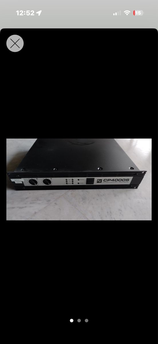 Amplificatori: Electro Voice CP4000S 2x1550watt/4ohm – Usato da Nebikon venduto da Electrovoice10