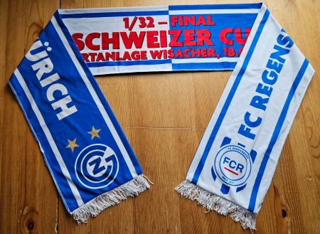 FC Regensdorf vs. Grasshopper Club Zürich Schal GCZ Cup 2024