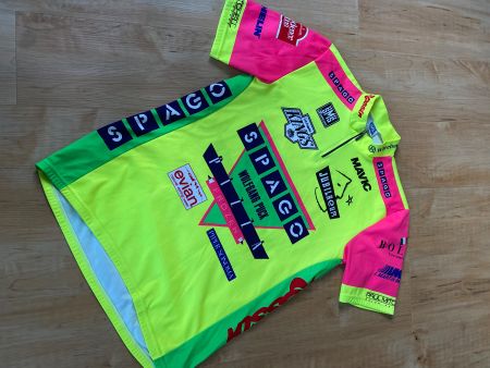 Seltenes spago cycling team la kings radtrikot velotrikot