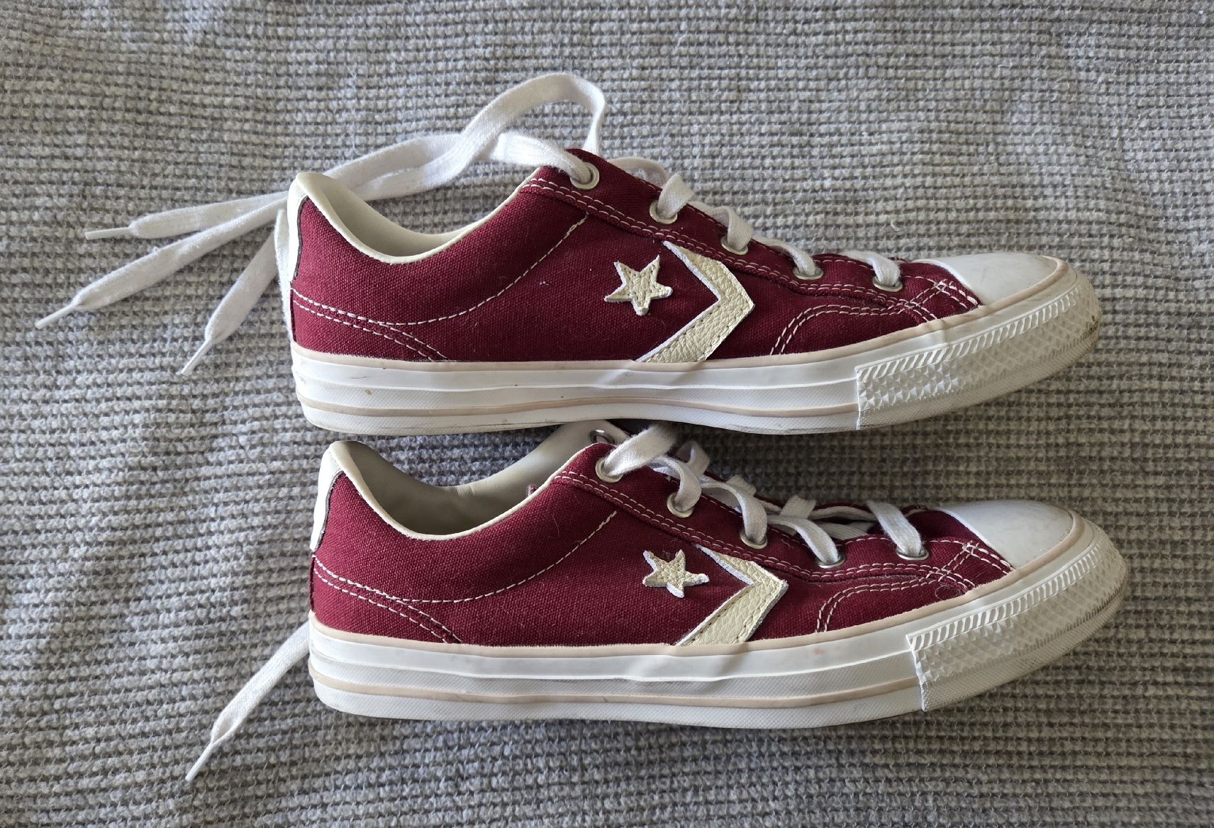 Converse Scarpe da uomo: Converse All Star, weinrot, Gr. 39.5 – Usato da Basel venduto da ang_2021 2