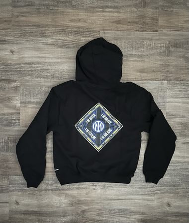 Pullover Kapuze Schwarz Grösse M FC Internazionale Milano